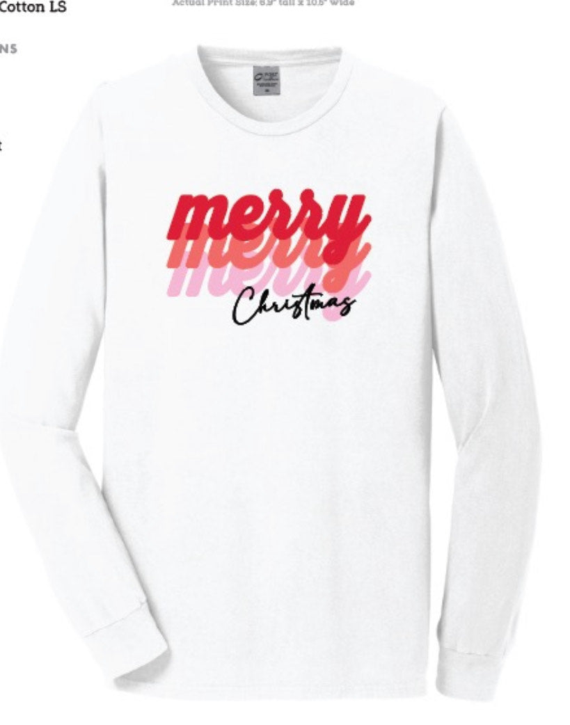 Long Sleeve Christmas Tee